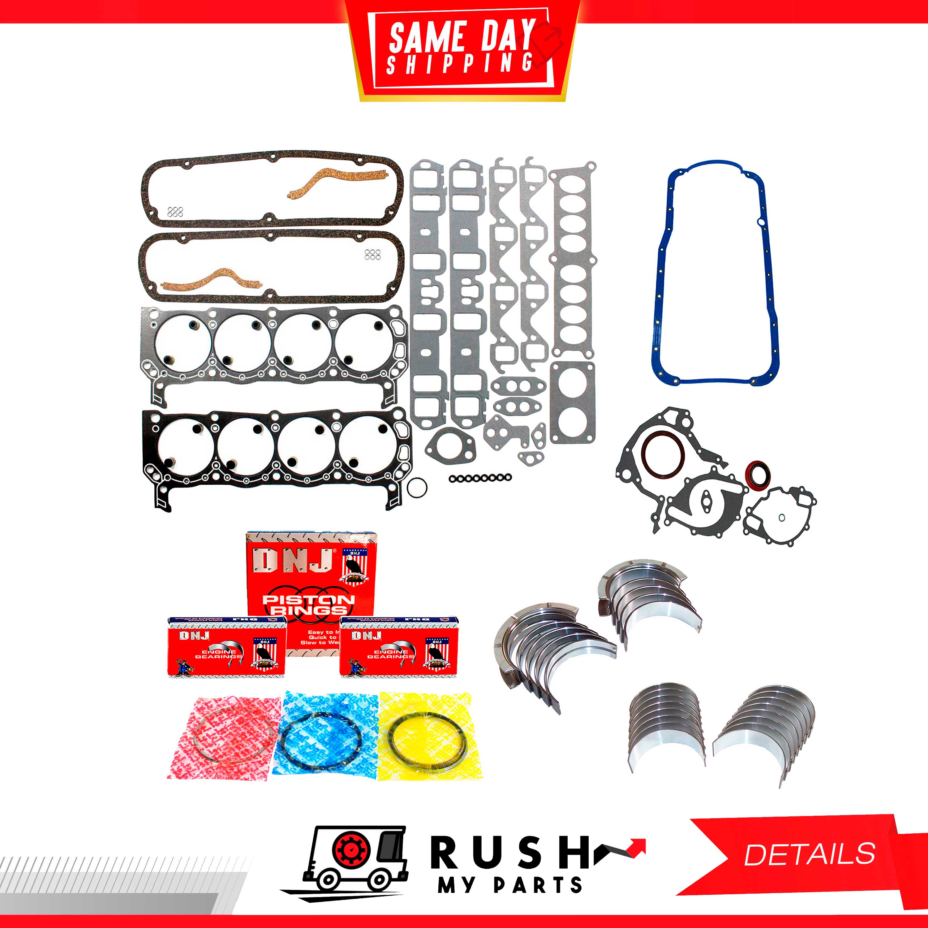 Manifold Plenum Gasket – For 88-97 Ford Bronco 5.8L V8 OHV – CTMAuto Aftermarket