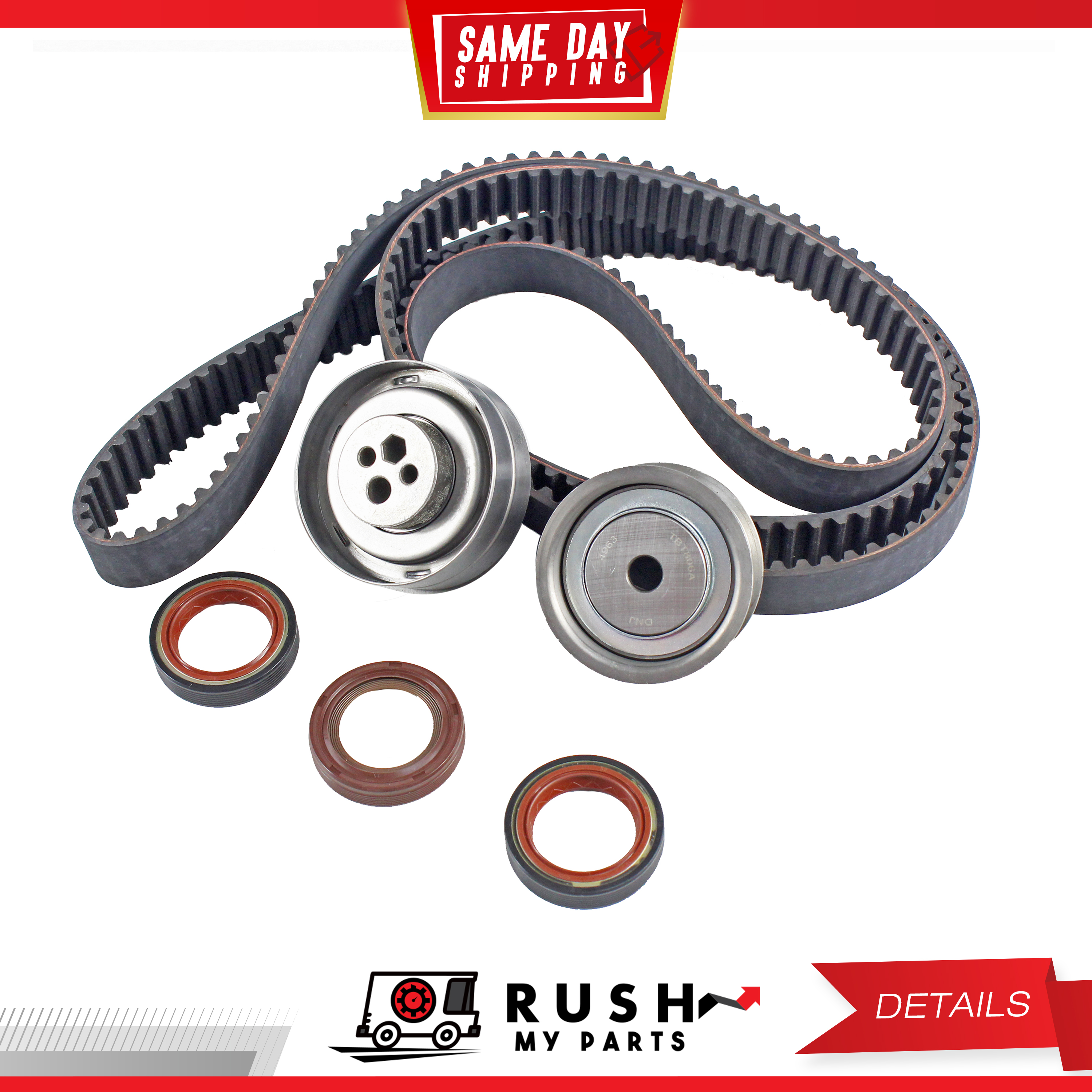 DNJ TBK806A Timing Belt Kit For 9398 Audi 90 90 Quattro 2.8L V6 SOHC