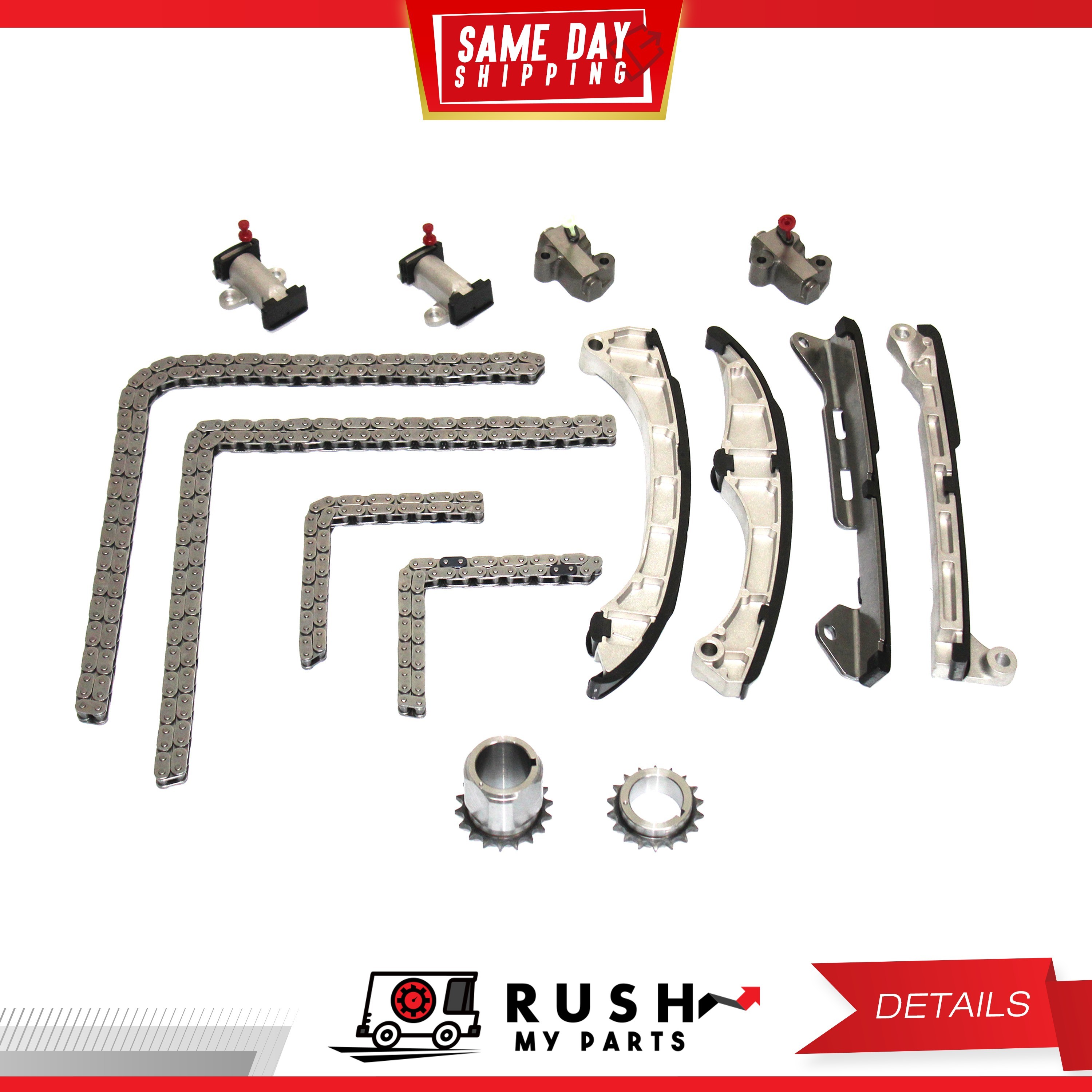 DNJ TK978 Timing Chain Kit For 0708 Lexus LX570 5.7L V8 DOHC 32v 3URFE