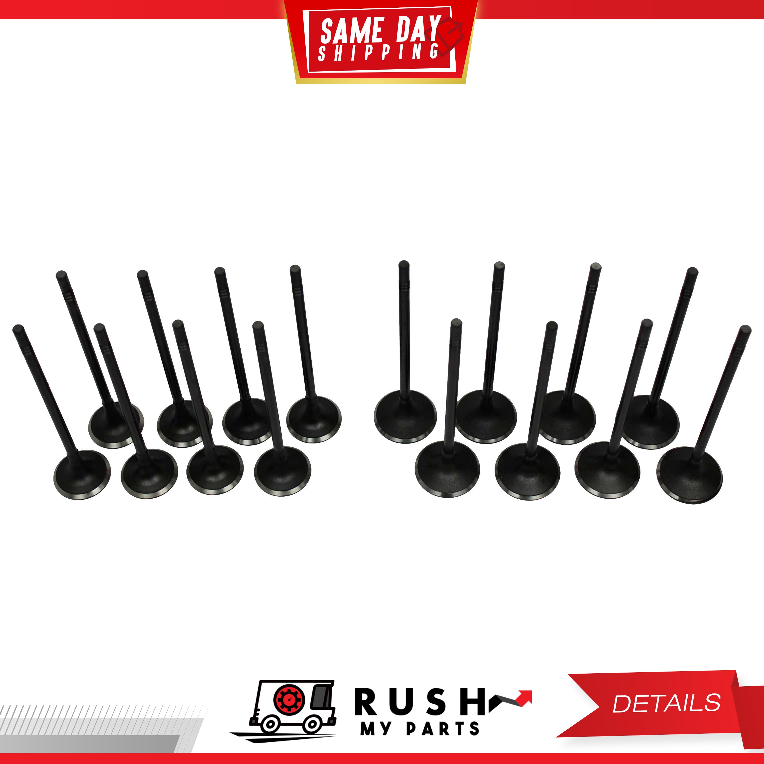 DNJ VK16340 Exhaust & Intake Valve Kit For 2009-2011 Chevy Pontiac Aveo/G3 1.6L L4 16V DOHC