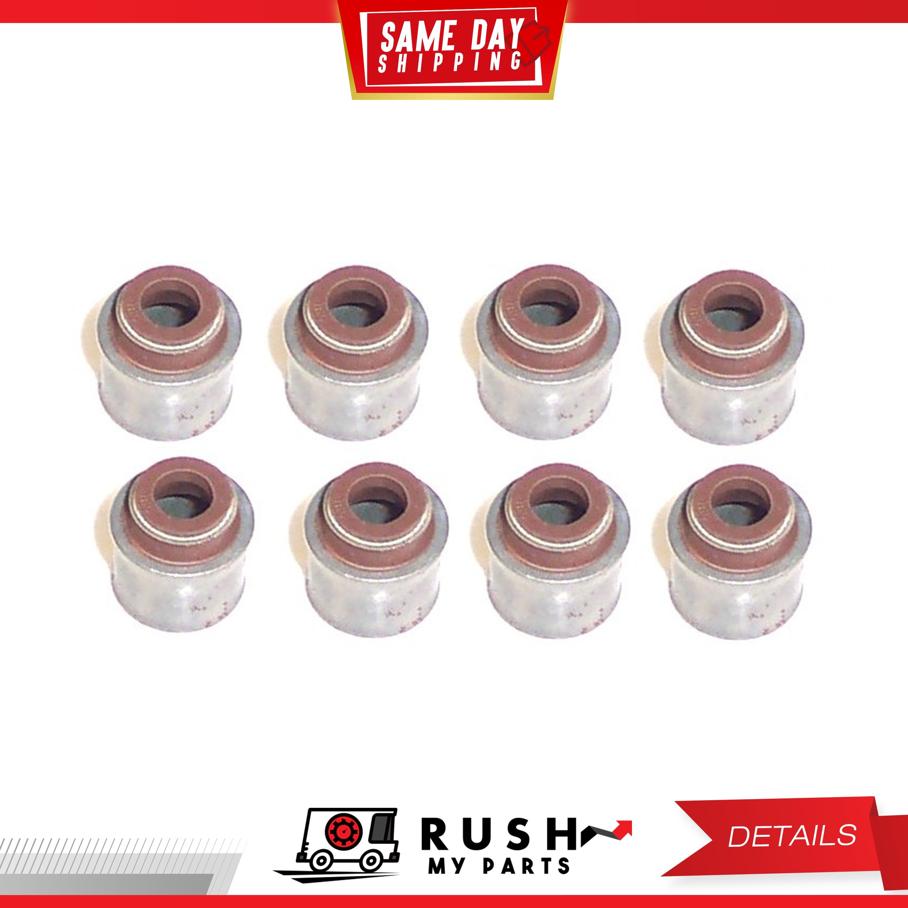 86-94 Valve Stem Seals For Ford Mazda 323 1.3L-1.6L L4 SOHC 8v DNJ