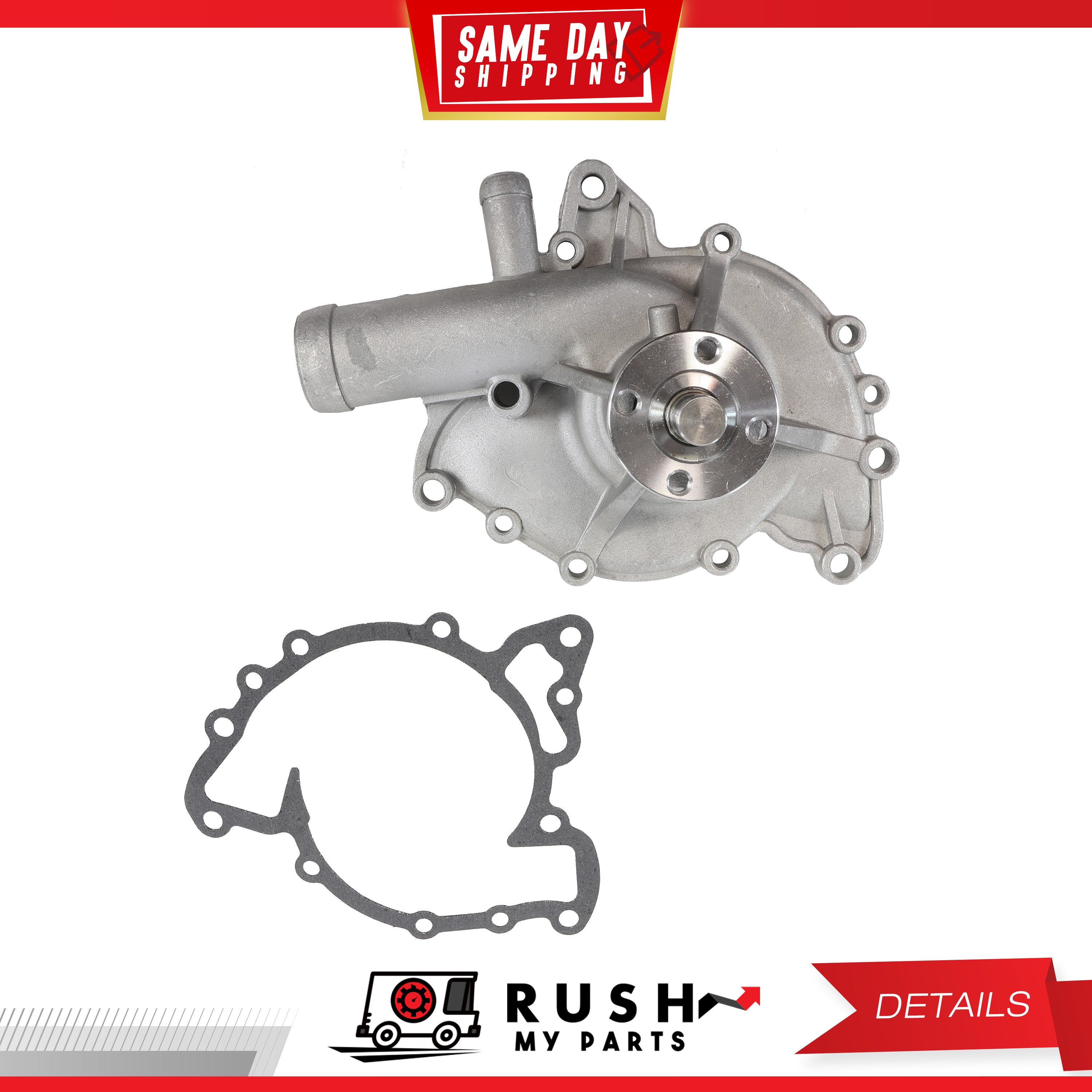 DNJ WP1134 Water Pump For 05-08 Chrysler Pacifica 3.8L V6 OHV 12v Cu 231